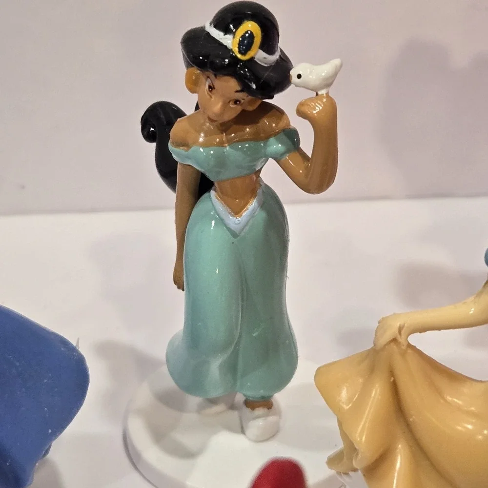Disney Princess Barbie Cake Topper Decorate Castle Birthday Decopac 28 Piece Lot